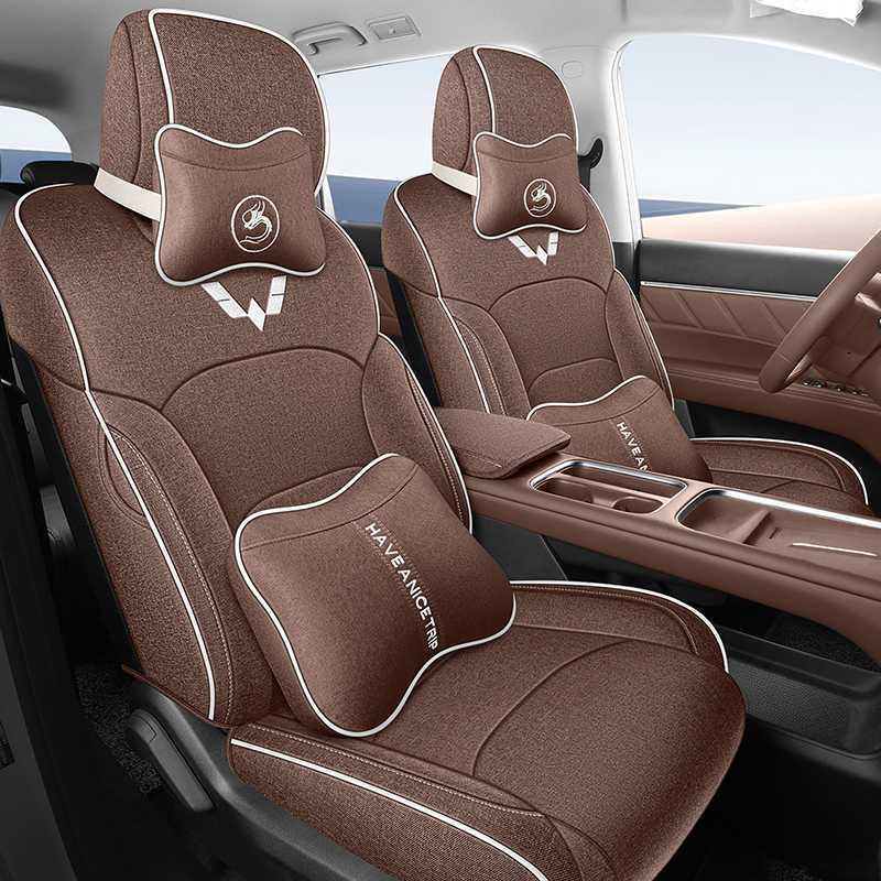 2026 Wuling Xingguang 560 Удобные Элитные Чехлы на Сиденья Автомобиля из Льна - Всесезонное Использование