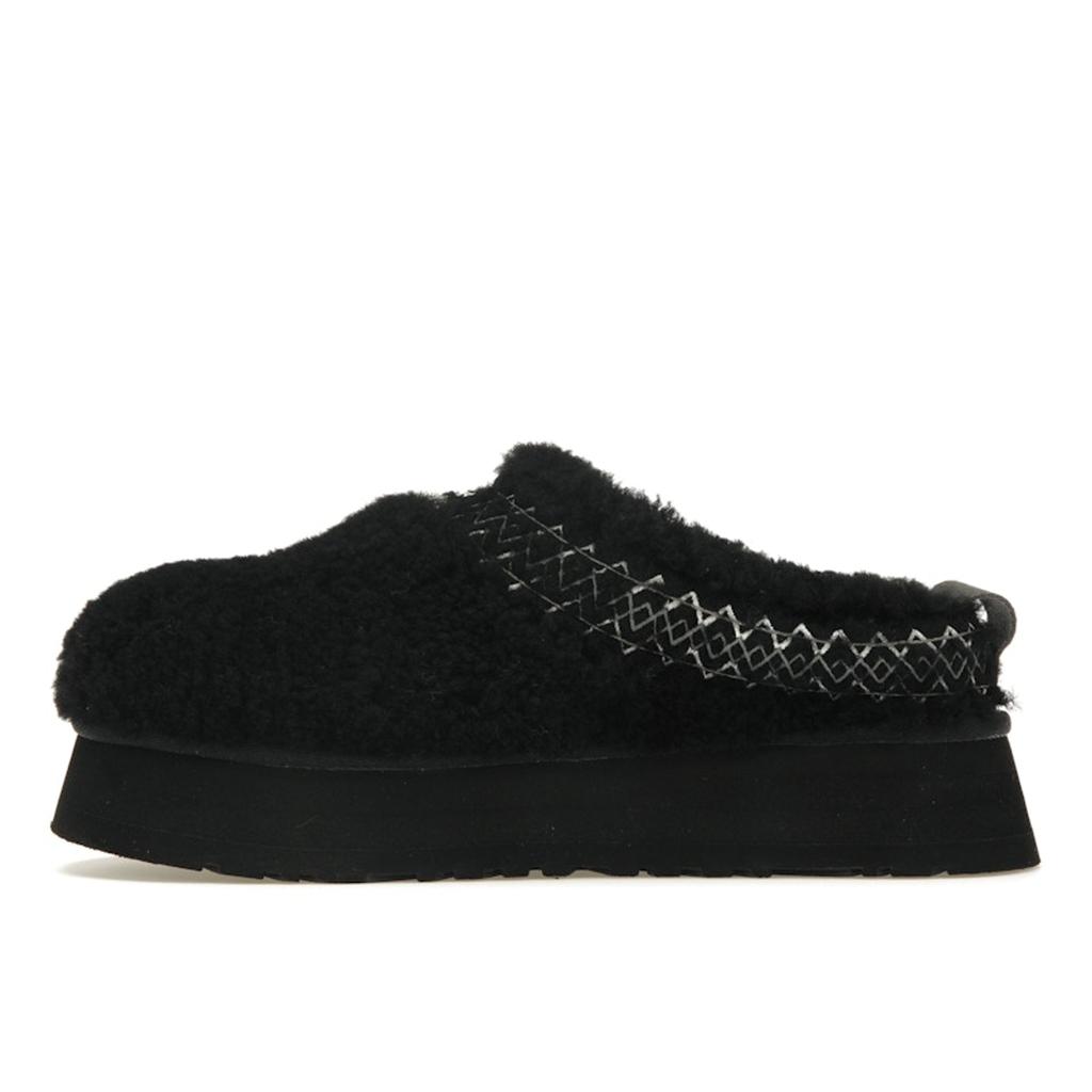 UGG Tazz Braid Slipper Black Women Sneakers 1143976-BLK