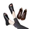 Spring and Autumn Foot Set, Fish Mouth Sandals, Flat Bottom, Low Heel, Soft Sole Bag and Women's Shoes