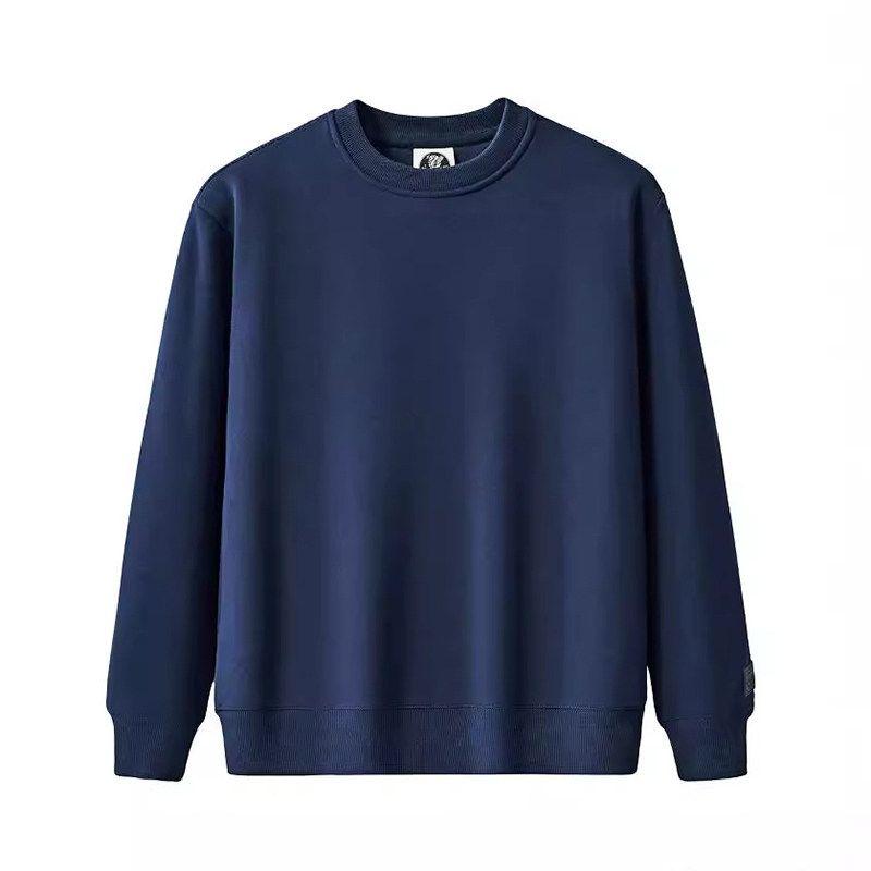 Heavyweight 520g Sweatshirt, Stiff American Retro Style, High Weight, Men's Winter Fleece-Lined Thickened Top, Export Men's Jacket