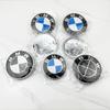 2Pcs 74mm 82mm Vehicle Front Rear Logo Decorative Housing Kit For BMW E61 F90 F07 F11 F18 Series
