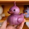Причуреная овощная утка, Креативная и изобретательная вегетарианская утка, изделия из смолы