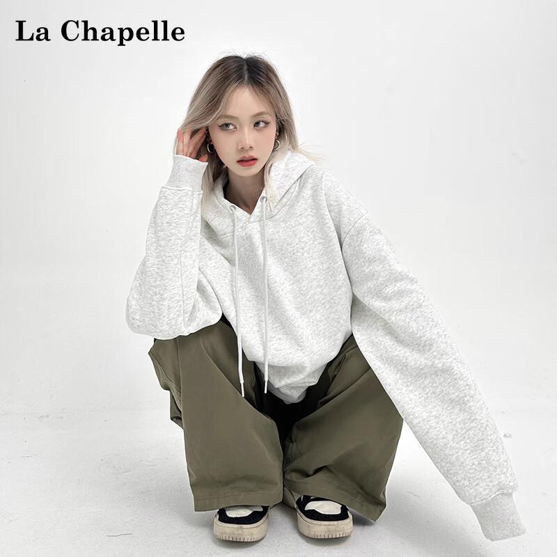 La Chapelle Women's Heavyweight Hooded Sweatshirt
