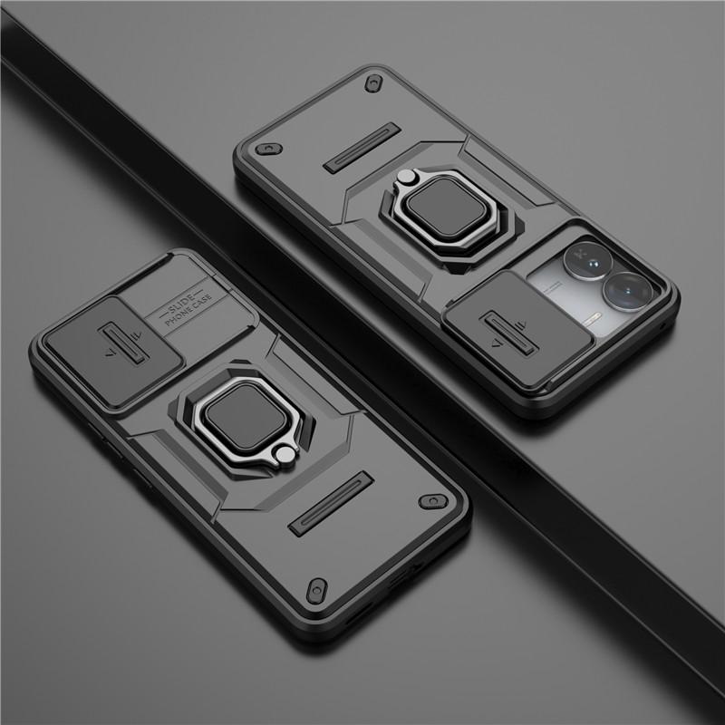 Для Vivo iQOO Z9x 5G Чехол для iQOO Z9X Чехол для линзы, раздвижное стекло, защитная броня, противоударный держатель, магнитный бампер для iQOO Z9x