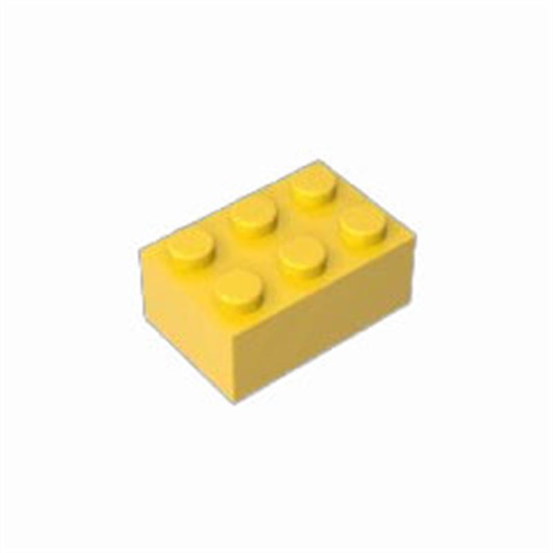 50 шт. Конструктор DIY 2*3 Точки Толстые Фигурки Кирпичики 2x3 Точки Образовательный Творческий Размер Совместимый с 3002 Игрушки для Детей