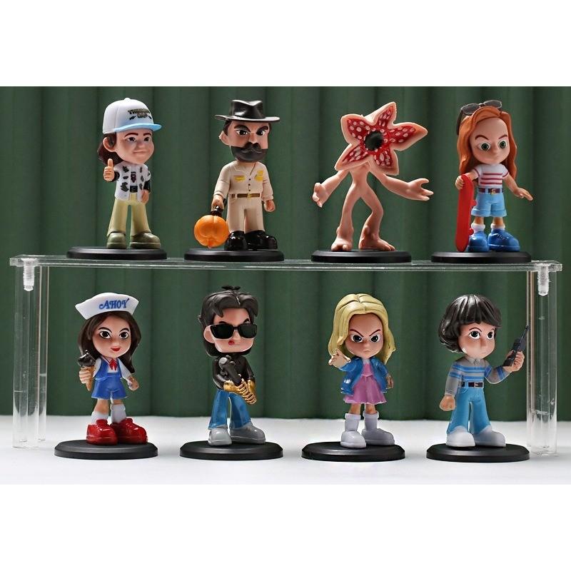 3,5-дюймовая фигурка незнакомца Стив Демогоргон Ужасные цветы Вещи Модель Орнамент Фигурки с подставкой