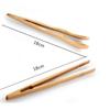 Gadget Food Toast Bacon Sugar Kitchen Tool Tweezer Tea Tongs Salad Clip Bamboo Wood