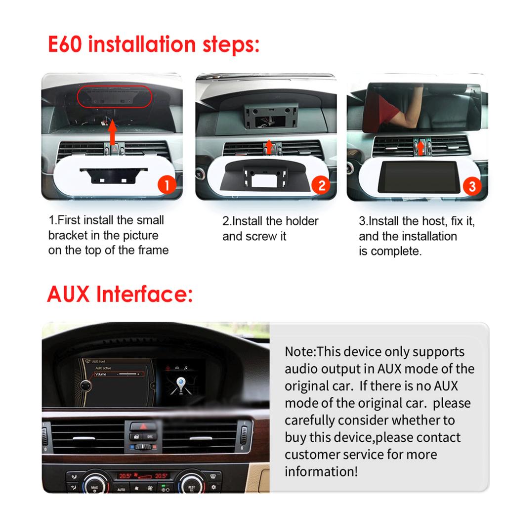 OSSURET Для BMW 3 серии E90 E91 E92 E93(2005-2008)CCC с интеллектуальными системами автомобиля, поддержка беспроводной Carplay Android Auto BT WIFI GPS 4G GPS Stereo