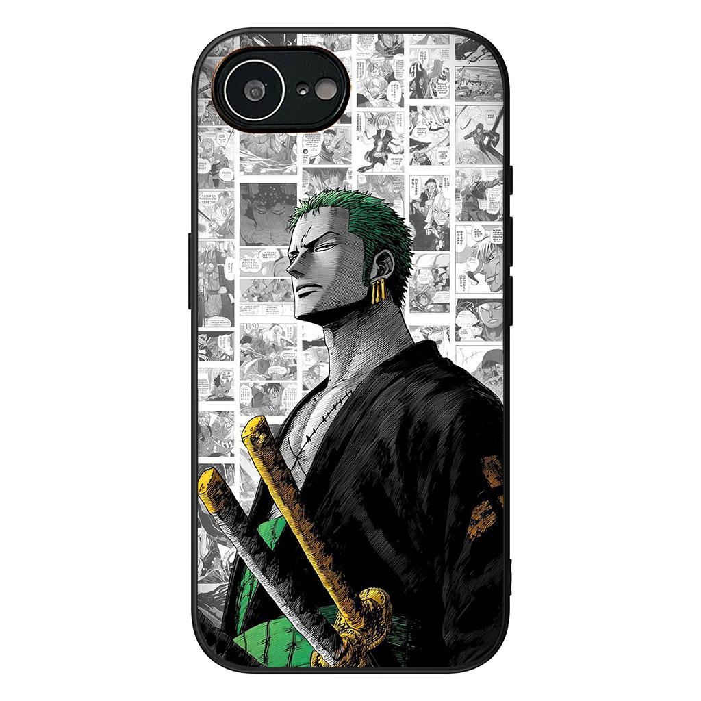 for Samsung Galaxy A36 A17 A26 A07 A35 A54 A53 A13 A33 A34 S8 S9 S20 S21 FE S10 Plus Case Nami Roronoa Zoro One Pieces Luffy