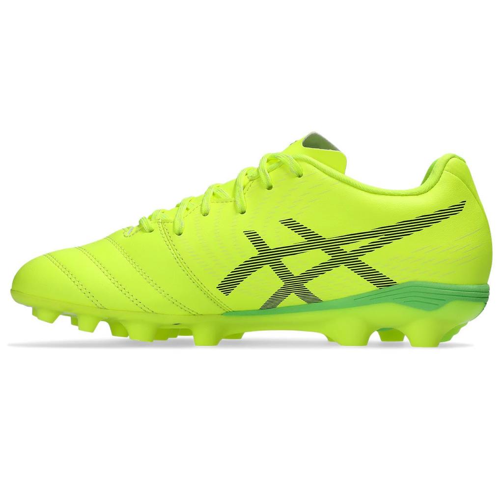 Asics DS LIGHT JR GS 1104A054 Soccer Size 750 Size 2E Shoes, Unisex, (Safety Yellow/Black), 24.0 Cm,