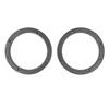 2PCS Car Audio Stereo Speaker Adaptor Rings 7in OD 5.5in ID Mounting Brackets Universal Modification