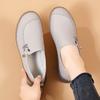 Fashion Shoes for Women Moccasins Flats Woman Loafers Genuine Leather Female Shoes Slip On Ballet Nurse Women's Shoes Plus Size 2025