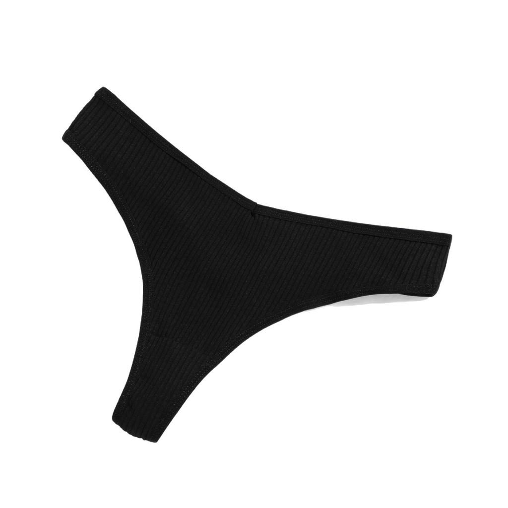 Thong Panties Girls Belly And Hip Threaded Thongs Women'S Low Waist Breathable Pure Cotton T-Pants