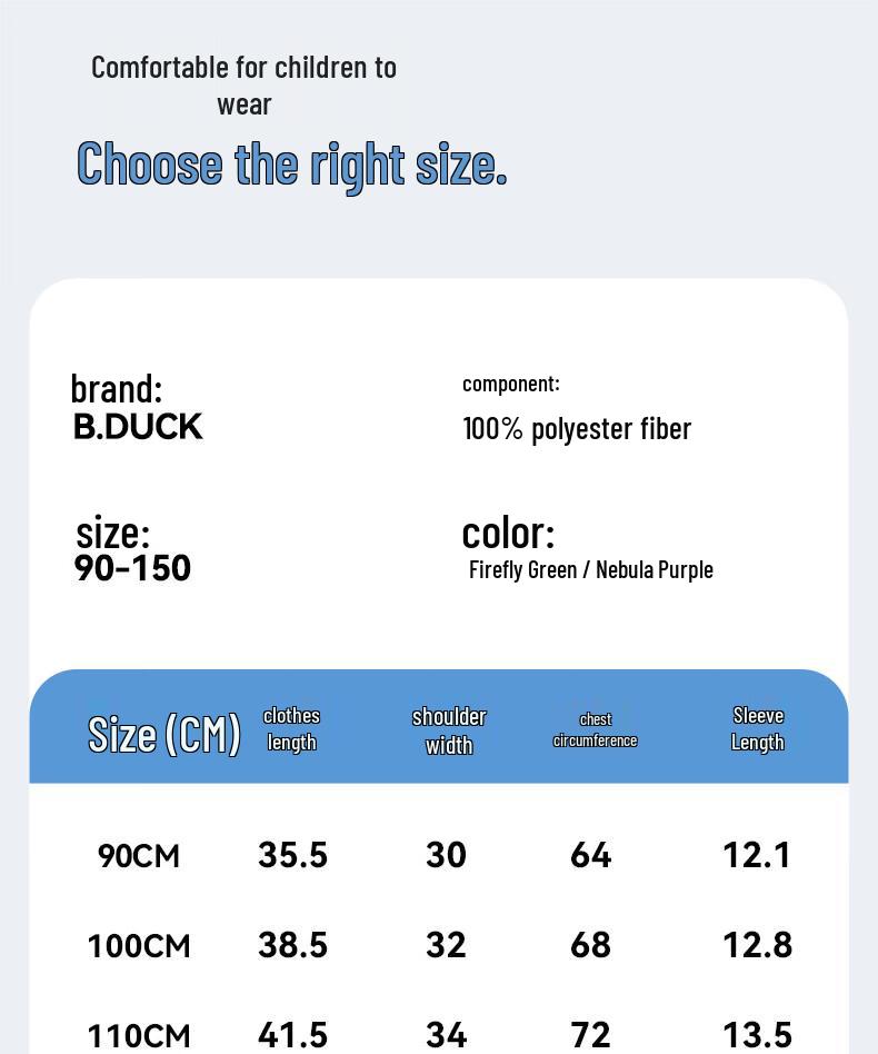 B.Duck Boys' Gradient Short-Sleeve T-Shirt