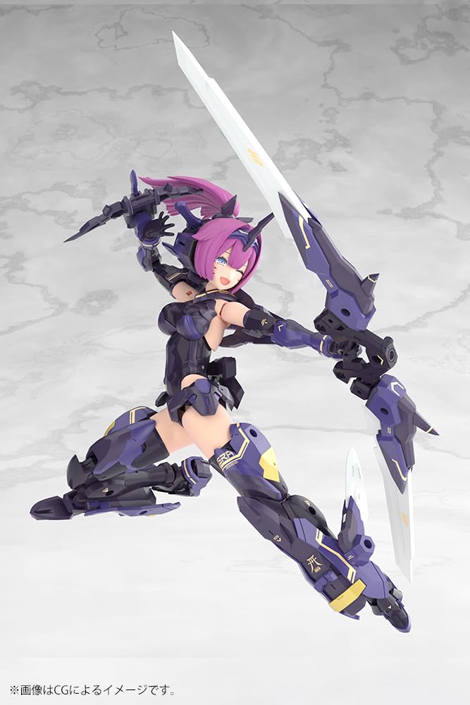 Kotobukiya Megami Device Asura Archer Kizuna Kagei Full Approximately 140mm Scale Plastic Model Kit Package, Tall, 1/1