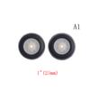 1" - 3,5" резиновое полиуретановое колесо с пластиковой ступицей для запасных частей для радиоуправляемого самолета