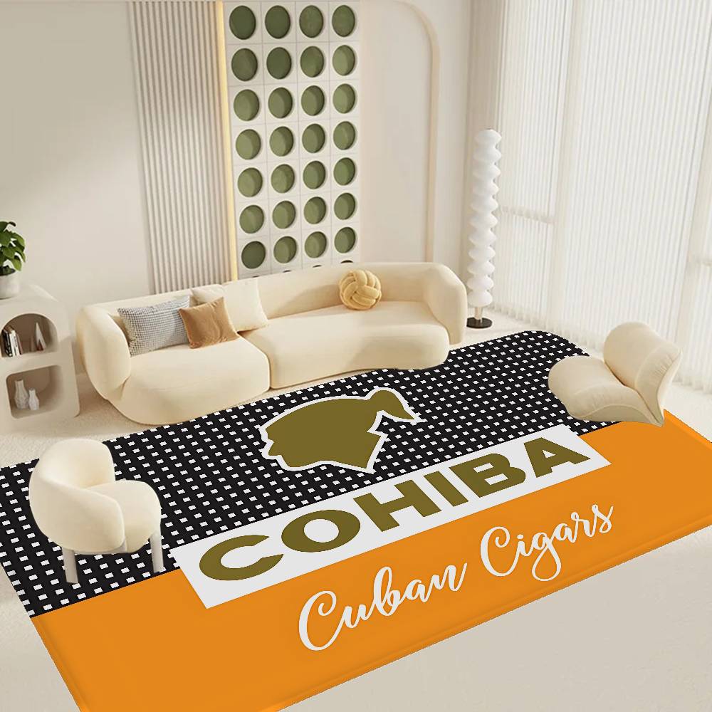 C-Cohibas Сигареты Ванная комната Коврик Противоскользящий Впитывающий Воду Длинная Полоска Подушка Спальня Коврик Добро Пожаловать Придверный Коврик