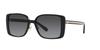 Coach Sunglasses HC8375 BLACK GRADIENT Lens 56 Frame/GREY