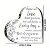Crystal Heart Memorial - Sentimental Sympathy Gift for Loss of Loved One