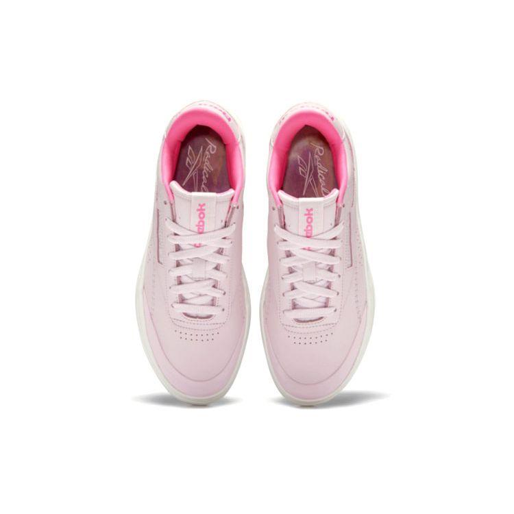 Reebok Женские кроссовки Club C Double Geo Frost Berry Розовый мел Atomic-Pink H67829