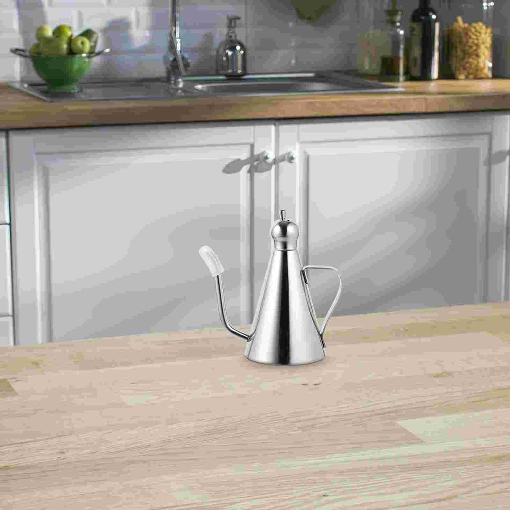 304 Нержавеющая Бутылка Масло Приправа Диспенсер Уксус Чайник Вода Банка Бытовая