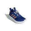 Adidas ActiveFlex BOA 3.0 Fabric Abrasion Resistant Cushioning Rebound Low top Kids' Running Shoes Blue Gold Kids' IG0583