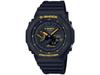 G-SHOCK GA-B2100CY-1AJF Caution Yellow Limited Мужские часы с черным ремешком из смолы