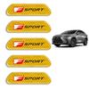 Светоотражающая наклейка на автомобиль F-sport RX LX CT EX HS NX