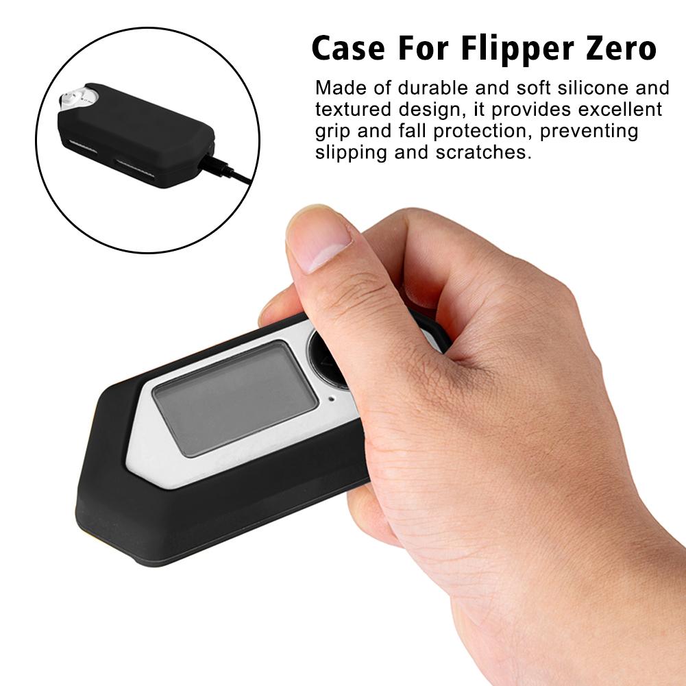 For Flipper Zero Silicone Case Protective Anti-slip Zero Case For Flipper Console Accessories G M2D0