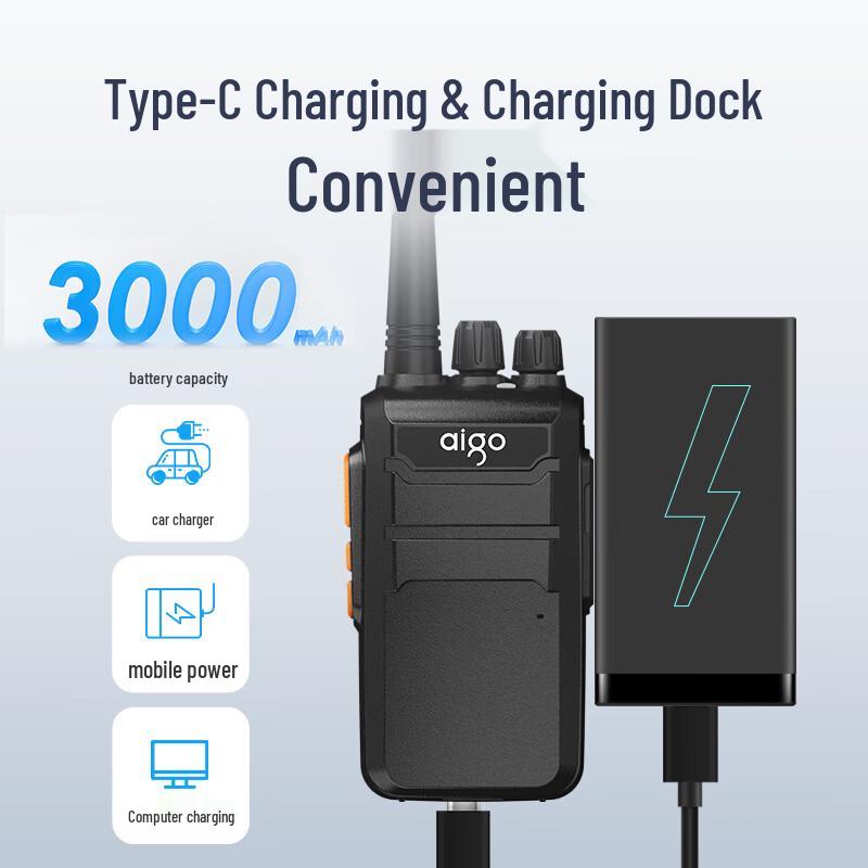 Профессиональная двусторонняя радиостанция Aigo E258 - 2 шт. (Китайская версия)