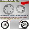 Передний задний тормозной диск для мотоцикла KTM SX XC EXC XCW 98-25 HUSQVARNA TC FC/TX/FX TE/FE GASGAS EC EX MC 4 мм Тормозной ротор 6 отверстий
