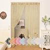 Современная кружевная штора на окно от комаров Тонкая полиэстеровая ткань Простой ремонт дома