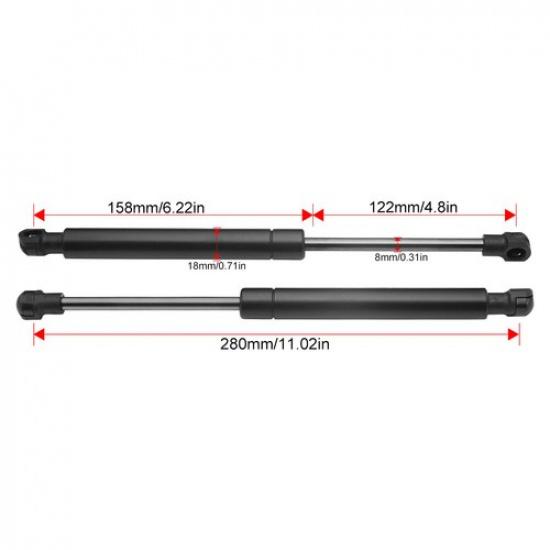 2x Газовые упоры крышки багажника Fit 2014-19 INFINITI Q50 БЕЗ спойлера