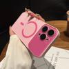 Роскошный матовый стеклянный протектор камеры для телефона чехол для IPhone 17 Pro Max 17Air 16 15 14 13 12 с магнитной беспроводной зарядкой