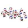 Pack of 20 Pieces 12mm Six Sided for Casino Poker Card Game Favours