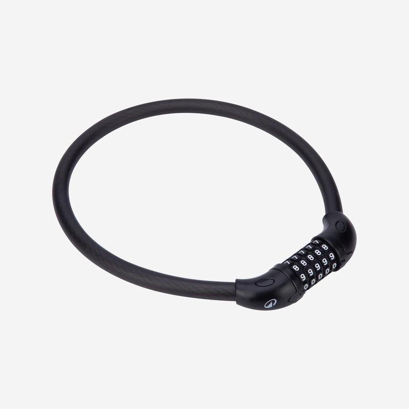 Decathlon 70cm Combination Cable Bike Lock