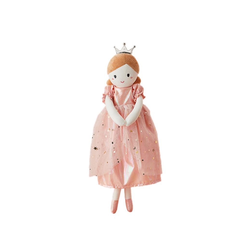 Home Decor Princess Stuffed Doll Ballet Shoes Pink Dress Doll Girl Soft Plush Toy  Kids Toy
