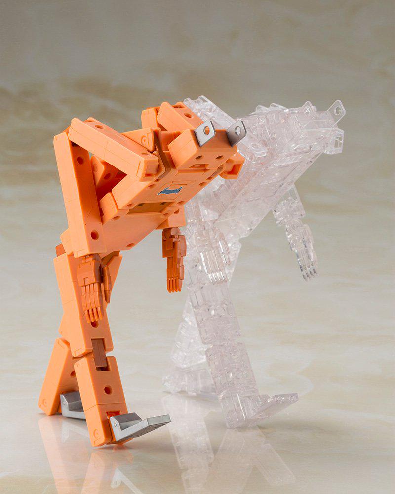 Frame Arms Girl COLOR Height 180mm NON Scale Plastic Model Charging-kun HRESVELGR&CLEAR Ver. Approx.