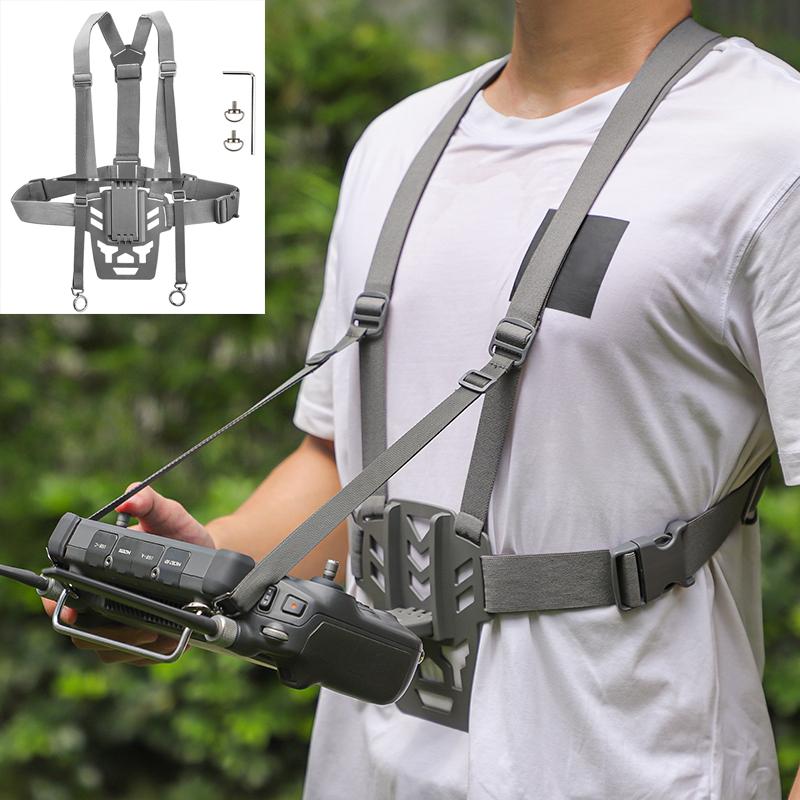 Chest Strap for DJI RC Plus 2 Remote Control Lanyard bdomen Support Bracket for DJI gras T100/T70/T60/T50/Matrice 4E Drone