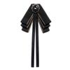 Brooch Women's JK Bow Tie Polyester Fabric Bowknot Shirt Bowtie Fashion Ribbon Bow Tie  Shirt
