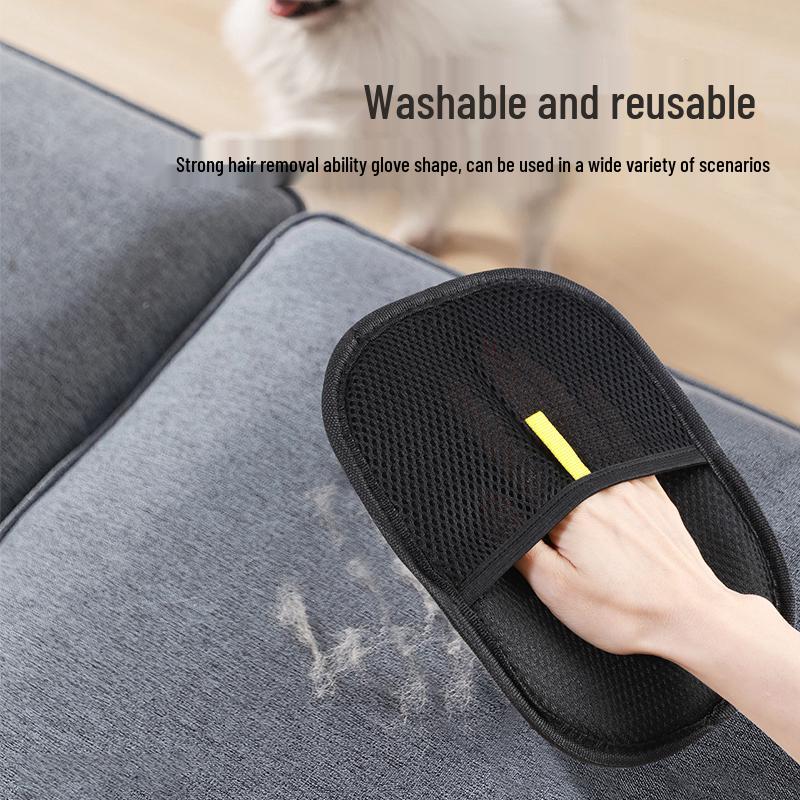 Домашние животные: Набор: Триммер для кошек и собак, Щетка, Ролик для сбора шерсти и Перчатки