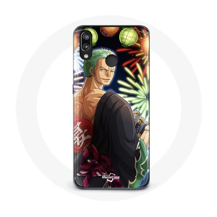 Case for Huawei P20 Lite One Piece Merry Christmas Zoro Anime Manga