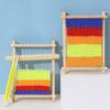 Wooden Wooden Weaving Loom Starter Kit DIY Hand-Woven DIY Woven Set  For Children Kids Gifts