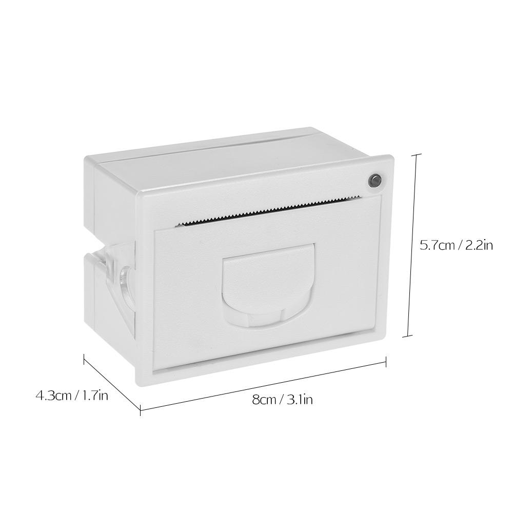 GOOJPRT QR204 58 мм Встраиваемый термопринтер чеков 232 + USB-интерфейс Высокоскоростная печать 50-85°C