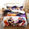 The King Of Fighters Bedding Set Single Twin Full Queen King Size Bed Set Aldult Kid Bedroom Duvetcover Sets Anime