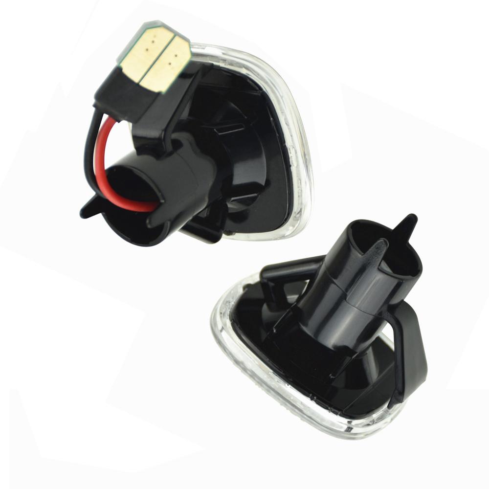 2PCS LED Dynamic Side Marker Turn Signal Light for SKODA Octavia Roomster Rapid Fabia SEAT Cordoba Ibiza Leon for A3 A4 A8