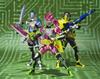 TAMASHII NATIONS Kamen Rider Mighty Action X Начальный набор 145 мм окрашенная подвижная фигурка SHFiguarts Ex-Aid приблизительно. АБС и ПВХ