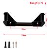 Aluminum Alloy Rear Bumper Mount Counterweight, replacement for RGT  86190   86190 LC76 1Celsius10 Remote Control Crawler Car