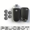 5/10Pcs 14mm Car Remote Key Stickers Badge Emblem Car Accessories For VW Scirocco Polo T5 Passat B6 Golf Mk5 Tiguan Jetta CC MK7 H3RF