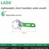 LAOA Регулируемый ключ Легкий Большой захват Короткая ручка Многофункциональные Мини-ключи